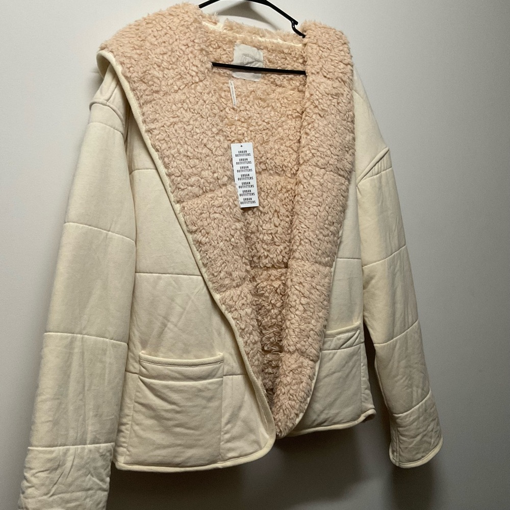Urban Outfitters Heidi Reversible Teddy Jacket